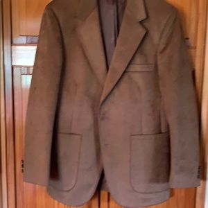 Farrah Brown Sport Coat Size 40R EUC